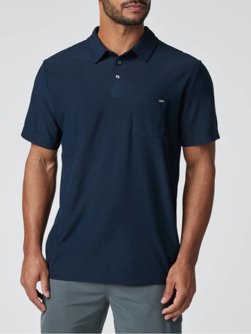 Vuori Ace Polo Shirt Ink Men’s Size M